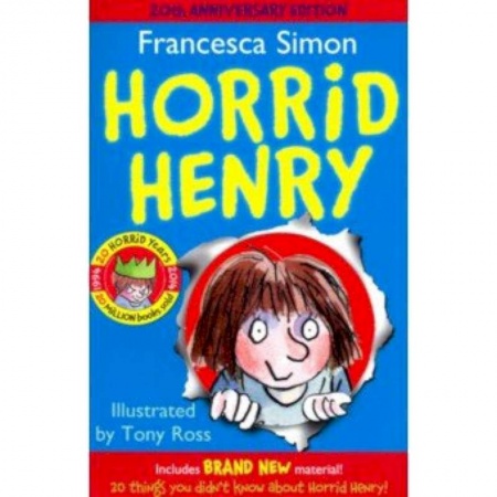 Изучение языков, книга Horrid Henry 20th Anniversary Ed