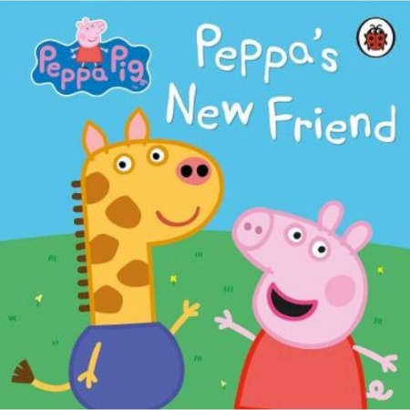 Изучение языков, книга Peppa Pig. Peppa's New Friend