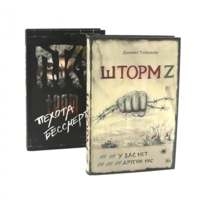 Новая и новейшая история, книга Шторм Z + Пехота бессмертна (комплект из 2-х книг)