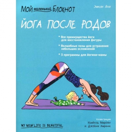 Спорт. Фитнес, книга Мой маленький блокнот. Йога после родов