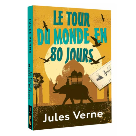 Изучение языков, книга Le Tour du Monde en 80 Jours