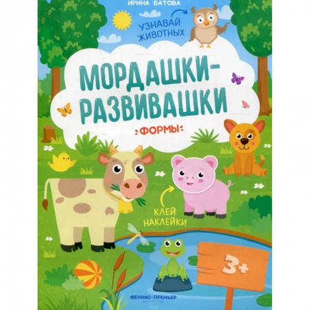 Книги для самых маленьких (0-3 года), книга Мордашки-развивашки. Формы