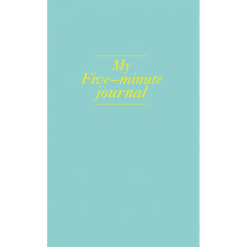 My 5 minute journal. Дневник, меняющий жизнь (твёрдая обложка, кремовая бумага, ляссе, мятная)