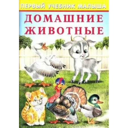 Книги для самых маленьких (0-3 года), книга Домашние животные