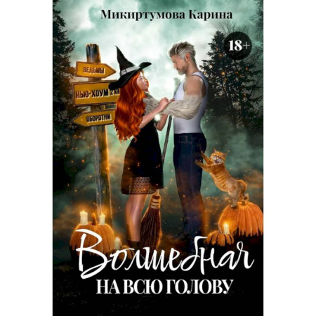 Фантастика, фэнтези, книга Волшебная на всю голову