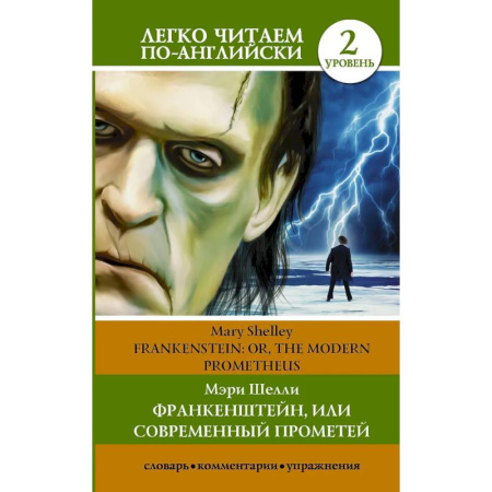 Изучение языков, книга Франкенштейн, или Современный Прометей. Уровень 2