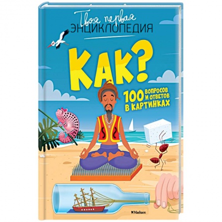 Познавательная литература, книга Как? 100 вопросов и ответов в картинках